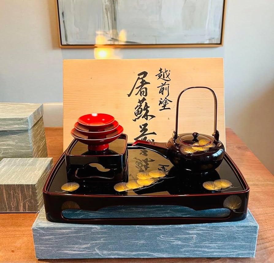 越前塗 屠蘇器